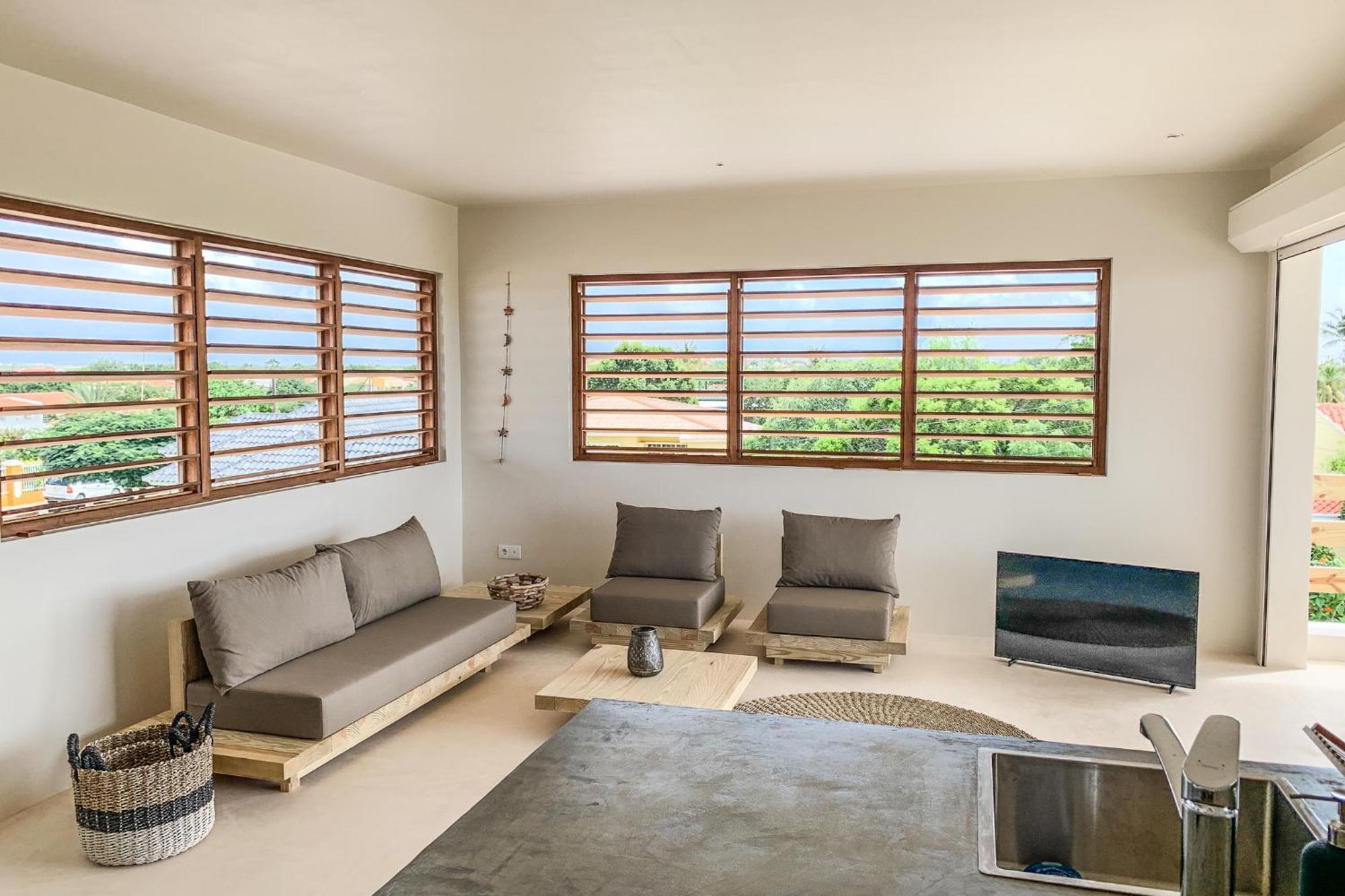 Isla Penthouse & Garden Apartments Bonaire Playa Esterno foto